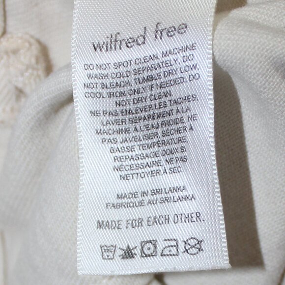 Aritzia Wilfred Free Modern Cargo Pant size Corozo-button fly size 10 - Picture 6 of 9